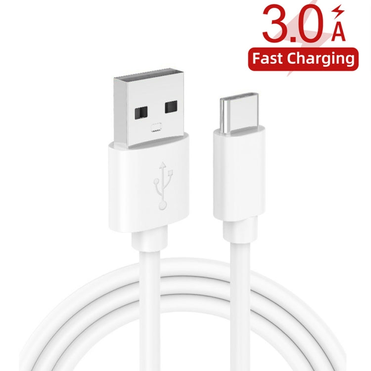 65W Dual PD Type-C + 3 x USB Multi Port Charger with 3A USB to Type-C Data Cable, EU Plug(White) - USB Charger by PMC TechLife | Online Shopping South Africa | PMC TechLife | Buy Now Pay Later Mobicred