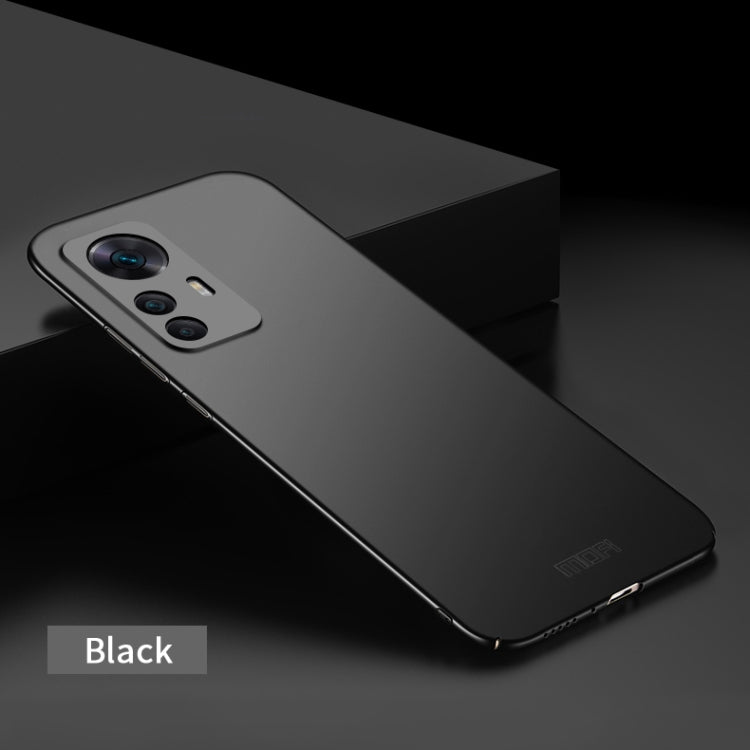 For Xiaomi 12T / Redmi K50 Ultra MOFI Micro Frosted PC Ultra-thin Hard Case(Black) - Xiaomi Cases by MOFI | Online Shopping South Africa | PMC Jewellery