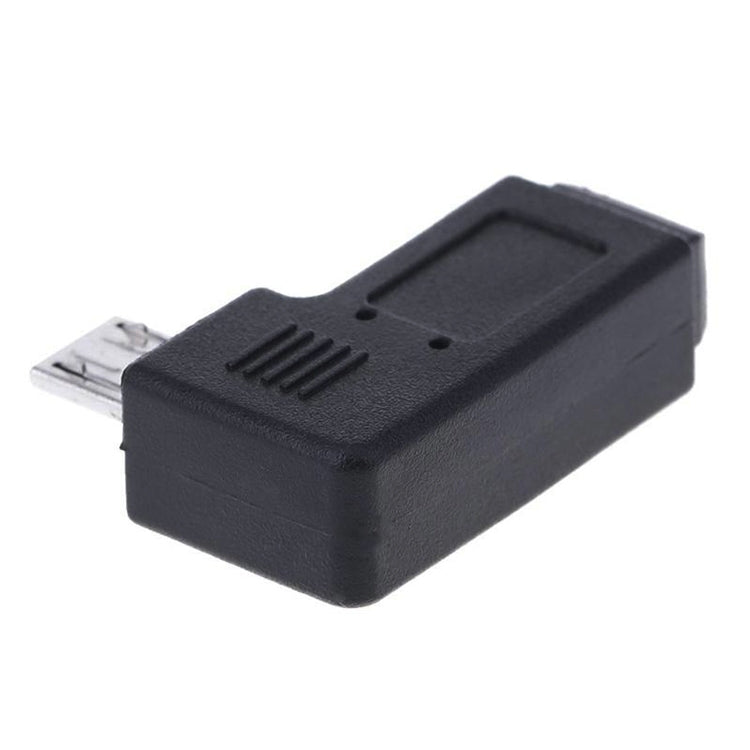 90 Degree Mini USB Female to Micro USB Male Adapter - USB Adapter by PMC TechLife | Online Shopping South Africa | PMC TechLife | Buy Now Pay Later Mobicred