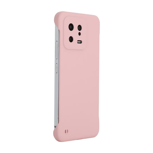 For Xiaomi 13 ENKAY Hat-Prince Matte Frameless Hard PC Phone Case(Pink) - 13 Cases by ENKAY | Online Shopping South Africa | PMC Jewellery | Buy Now Pay Later Mobicred