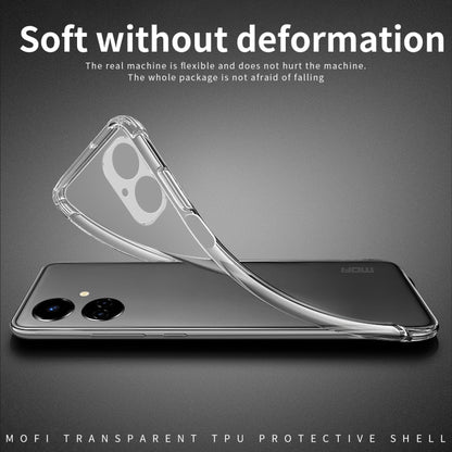 For Tenco Camon 19 Pro 5G MOFI Ming Series Ultra-thin TPU Phone Case(Transparent) - Tecno Cases by MOFI | Online Shopping South Africa | PMC Jewellery