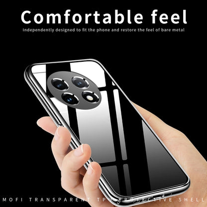 For OnePlus 11 MOFI Ming Series Ultra-thin TPU Phone Case(Transparent) - OnePlus Cases by MOFI | Online Shopping South Africa | PMC Jewellery