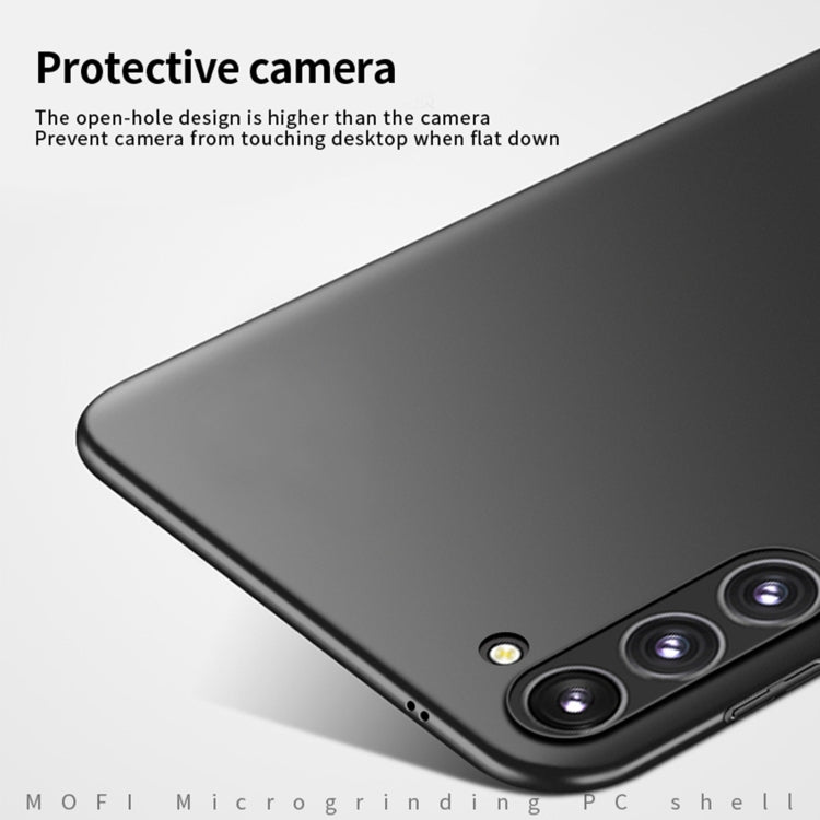 For Samsung Galaxy S24+ 5G MOFI Frosted PC Ultra-thin Hard Phone Case(Black) - Galaxy S24+ 5G Cases by MOFI | Online Shopping South Africa | PMC TechLife