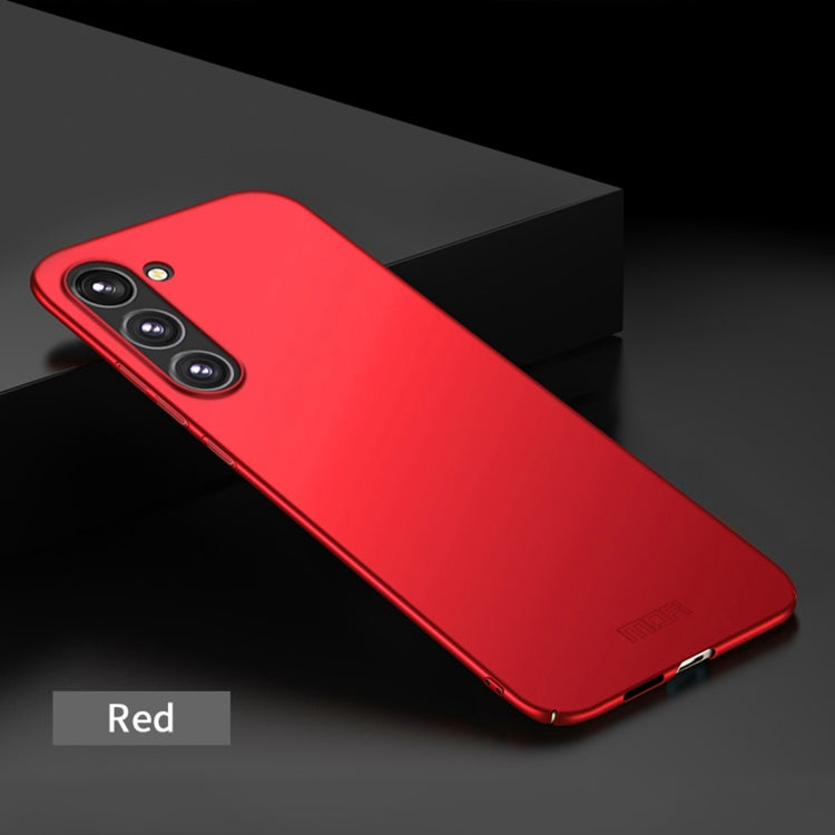 For Samsung Galaxy S24+ 5G MOFI Frosted PC Ultra-thin Hard Phone Case(Red) - Galaxy S24+ 5G Cases by MOFI | Online Shopping South Africa | PMC TechLife