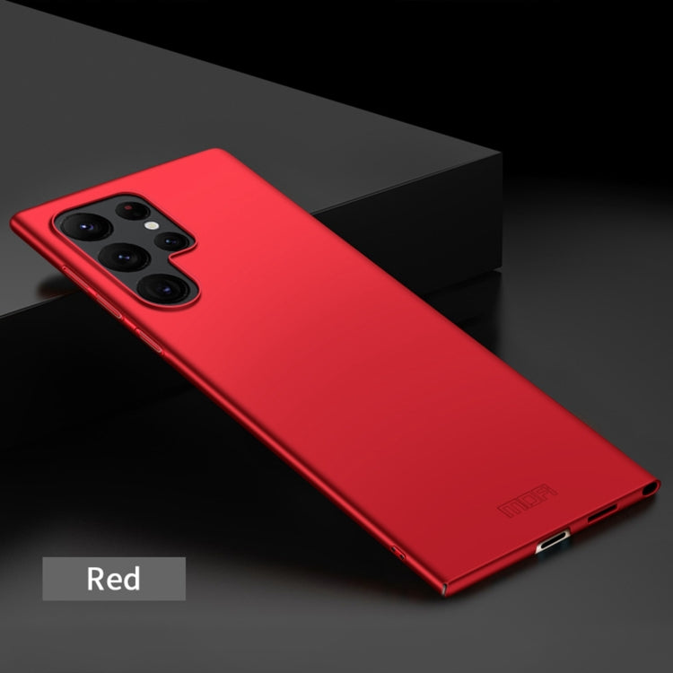 For Samsung Galaxy S24 Ultra 5G MOFI Frosted PC Ultra-thin Hard Phone Case(Red) - Galaxy S24 Ultra 5G Cases by MOFI | Online Shopping South Africa | PMC TechLife