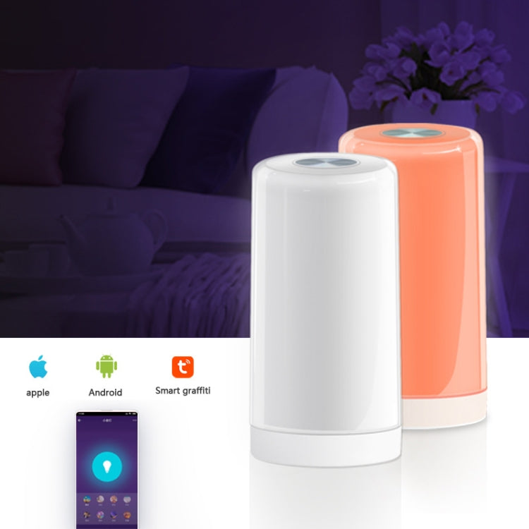 008B Tuya Wifi Remote LED Bedside Touch Lamp RGB Color Changing Dimmable Light - Novelty Lighting by PMC TechLife | Online Shopping South Africa | PMC TechLife | Buy Now Pay Later Mobicred