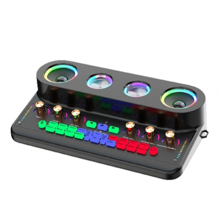 S20 Home Dual Speakers Bluetooth TF Card External Sound Card Audio - Live Sound Effects Processors by PMC TechLife | Online Shopping South Africa | PMC TechLife | Buy Now Pay Later Mobicred