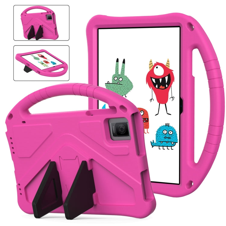 For TCL Tab 10 Gen2 10.36 2023 EVA Shockproof Tablet Case with Holder(Rose Red) - Others by PMC TechLife | Online Shopping South Africa | PMC TechLife | Buy Now Pay Later Mobicred