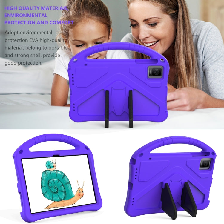 For TCL Tab 10 Gen2 10.36 2023 EVA Shockproof Tablet Case with Holder(Purple) - Others by PMC TechLife | Online Shopping South Africa | PMC TechLife | Buy Now Pay Later Mobicred