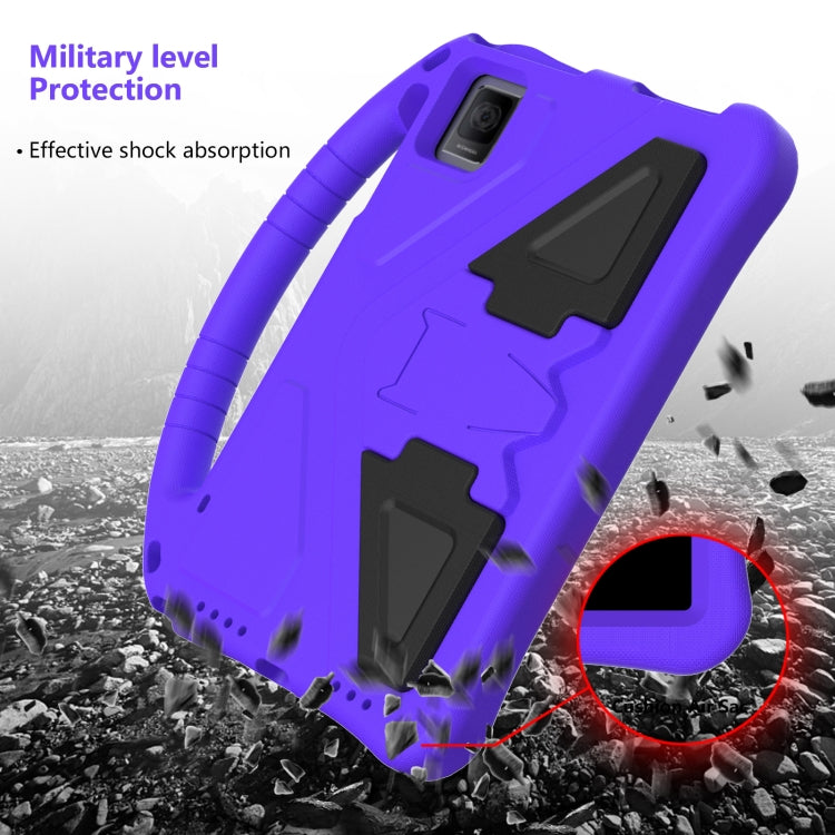 For TCL Tab 10 Gen2 10.36 2023 EVA Shockproof Tablet Case with Holder(Purple) - Others by PMC TechLife | Online Shopping South Africa | PMC TechLife | Buy Now Pay Later Mobicred