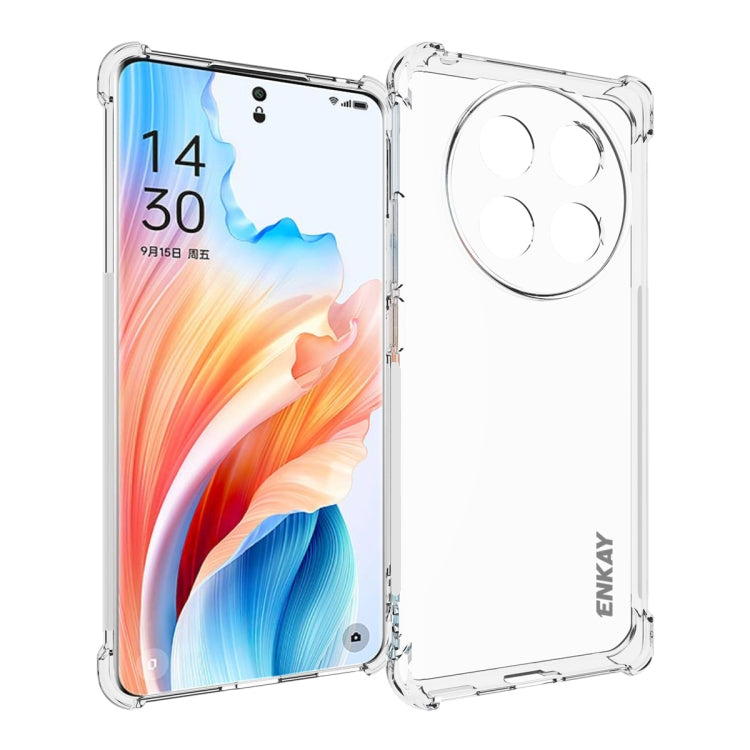 For OPPO A2 Pro 5G ENKAY Clear TPU Shockproof Anti-slip Phone Case - A2 Pro Cases by ENKAY | Online Shopping South Africa | PMC Jewellery | Buy Now Pay Later Mobicred