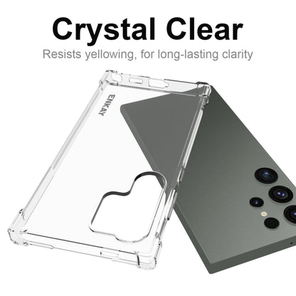 For Samsung Galaxy S24 Ultra 5G ENKAY Clear TPU Shockproof Anti-slip Phone Case - Galaxy S24 Ultra 5G Cases by ENKAY | Online Shopping South Africa | PMC Jewellery | Buy Now Pay Later Mobicred