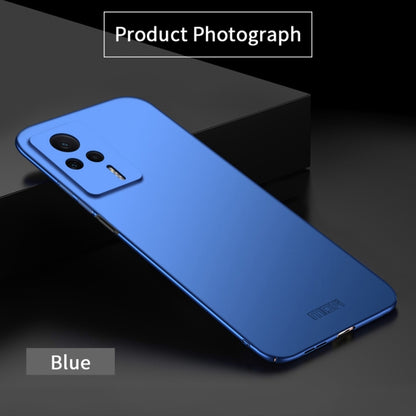 For Xiaomi Redmi K60E MOFI Frosted Ultra-thin PC Hard Case(Blue) - Xiaomi Cases by MOFI | Online Shopping South Africa | PMC Jewellery