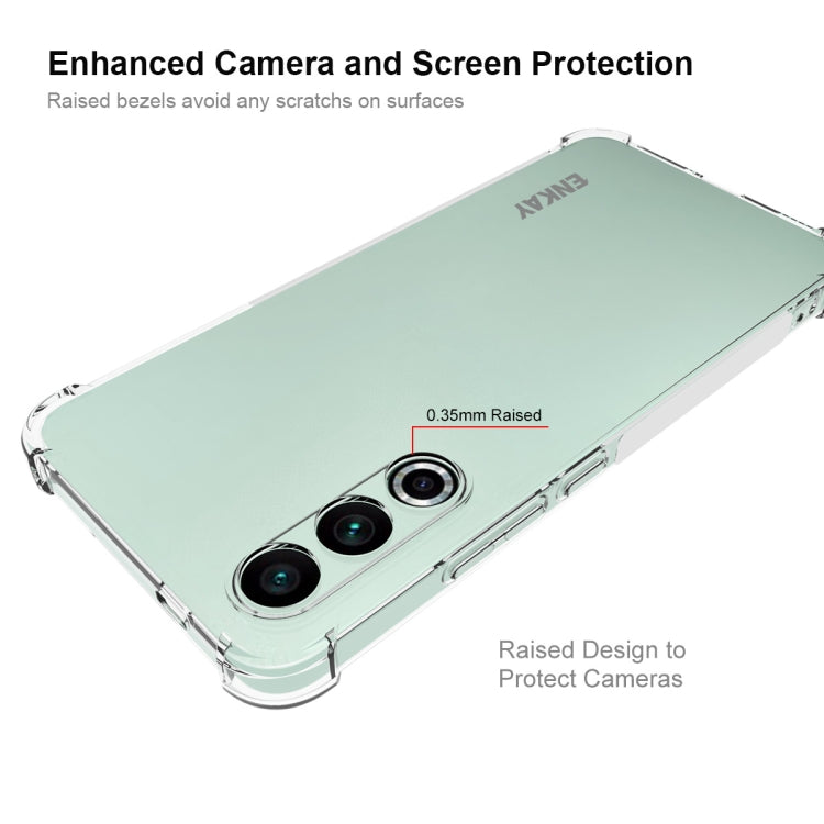 For Meizu 20 ENKAY Hat-Prince Transparent TPU Shockproof Phone Case - Meizu by ENKAY | Online Shopping South Africa | PMC Jewellery | Buy Now Pay Later Mobicred