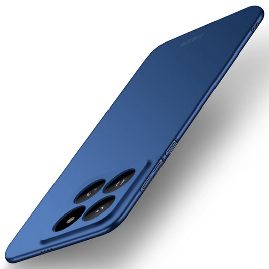 For Xiaomi 14 Pro MOFI Micro-Frosted PC Ultra-thin Hard Phone Case(Blue) - 14 Pro Cases by MOFI | Online Shopping South Africa | PMC Jewellery | Buy Now Pay Later Mobicred