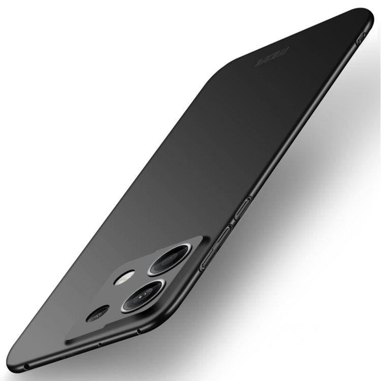 For Xiaomi?Redmi Note 13 5G MOFI Micro-Frosted PC Ultra-thin Hard Phone Case(Black) - Note 13 Cases by MOFI | Online Shopping South Africa | PMC Jewellery