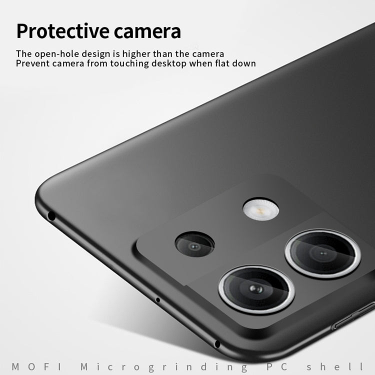 For Xiaomi Redmi Note 13 5G MOFI Micro-Frosted PC Ultra-thin Hard Phone Case(Red) - Xiaomi Cases by MOFI | Online Shopping South Africa | PMC TechLife | Buy Now Pay Later Mobicred