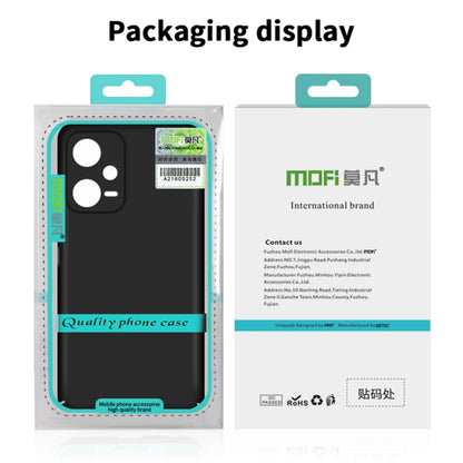 For Xiaomi Redmi Note 13 4G MOFI Micro-Frosted PC Ultra-thin Hard Phone Case(Blue) - Note 13 Cases by MOFI | Online Shopping South Africa | PMC Jewellery