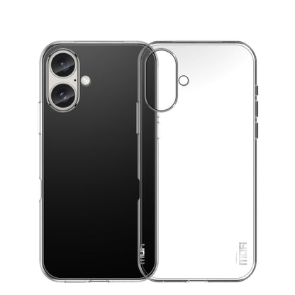 For iPhone 16 MOFI Ming Series Ultra-thin TPU Phone Case(Transparent) - iPhone 16 Cases by MOFI | Online Shopping South Africa | PMC Jewellery | Buy Now Pay Later Mobicred