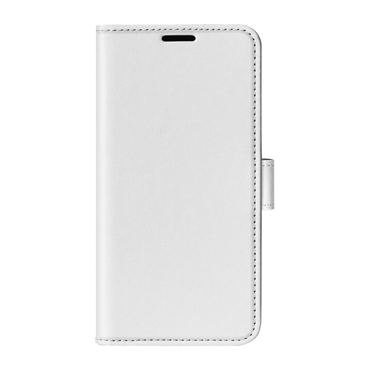 For iPhone 16 R64 Texture Horizontal Flip Leather Phone Case(White) - iPhone 16 Cases by PMC Jewellery | Online Shopping South Africa | PMC Jewellery | Buy Now Pay Later Mobicred