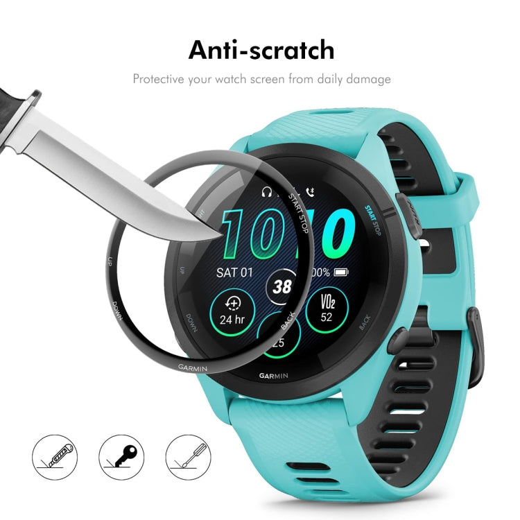 For Garmin Forerunner 265 ENKAY 3D Full Coverage Soft PC Edge PMMA HD Screen Protector Film - free shipping - PMC TechLife - Order now!
