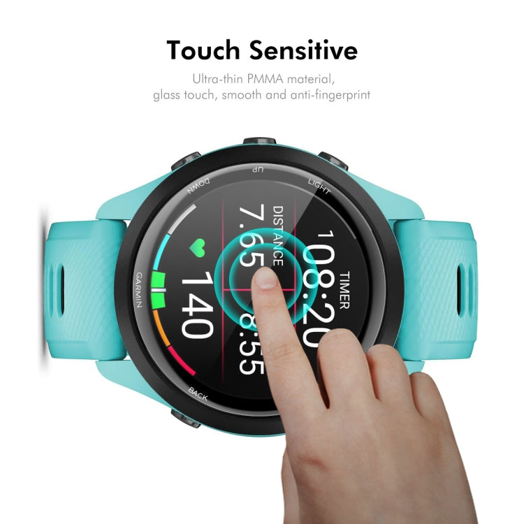 For Garmin Forerunner 245 / 245 Music 5pcs ENKAY 3D Full Coverage Soft PC Edge PMMA HD Screen Protector Film - free shipping - PMC TechLife - Order now!