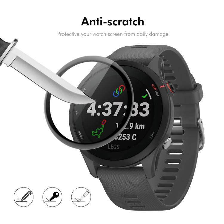 For Garmin vivoactive 6 10pcs ENKAY 3D Full Coverage Soft PC Edge PMMA HD Screen Protector Film - free shipping - PMC TechLife - Order now!
