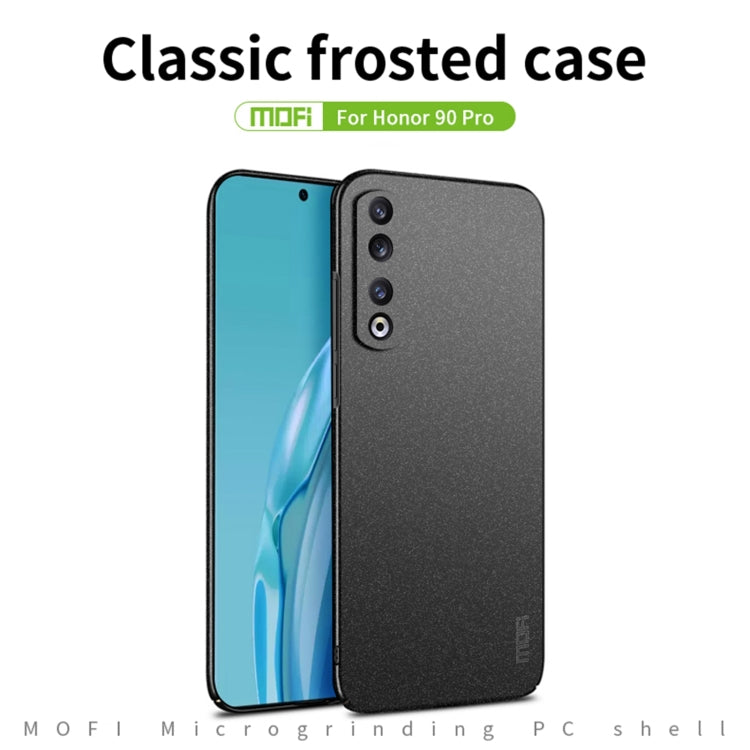 For Honor 90 Pro MOFI Fandun Series Frosted PC Ultra-thin All-inclusive Phone Case(Red) - Honor Cases by MOFI | Online Shopping South Africa | PMC Jewellery