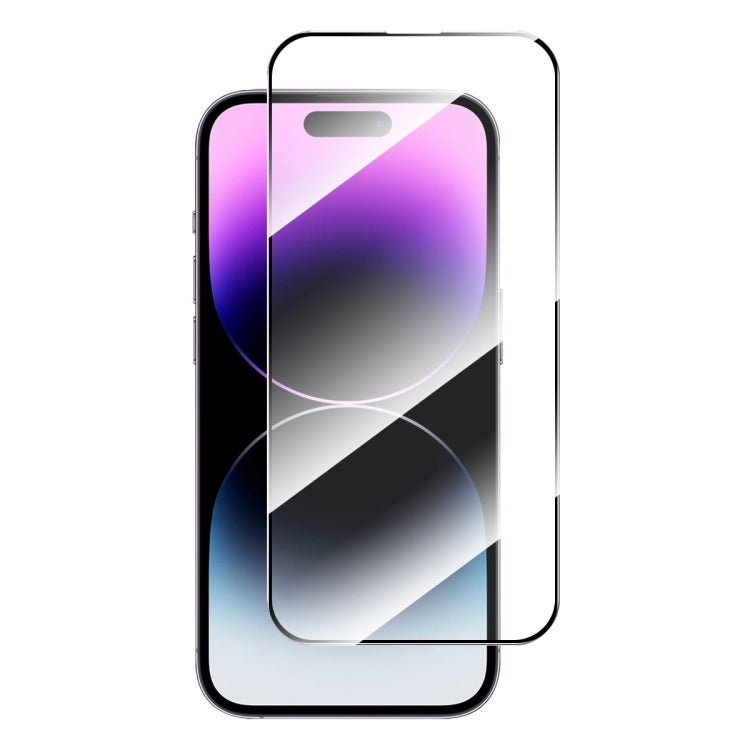 For iPhone 15 Pro Max ENKAY Full Glue High Aluminum-silicon Tempered Glass Film - iPhone 15 Pro Max Tempered Glass by ENKAY | Online Shopping South Africa | PMC Jewellery | Buy Now Pay Later Mobicred