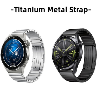 For Huawei Watch GT 2e One Bead Titanium Alloy Watch Band(Black) - Watch Bands by PMC Jewellery | Online Shopping South Africa | PMC Jewellery