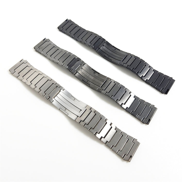 For Samsung Galaxy Watch 46mm One Bead Titanium Alloy Watch Band(Silver) - Watch Bands by PMC Jewellery | Online Shopping South Africa | PMC Jewellery