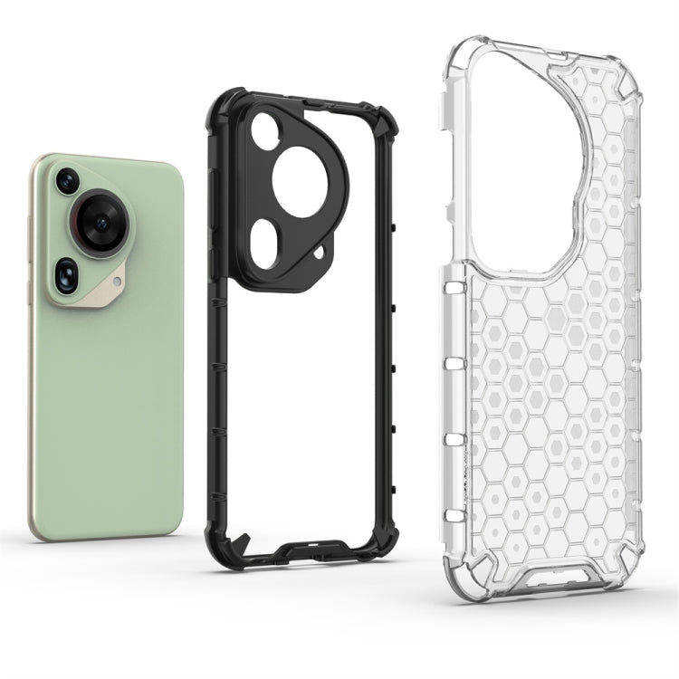 For Huawei Pura 70 Ultra Shockproof Honeycomb Phone Case(White) - Huawei Cases by PMC Jewellery | Online Shopping South Africa | PMC Jewellery | Buy Now Pay Later Mobicred