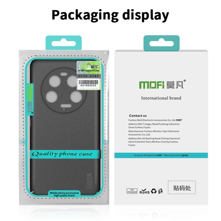 For Xiaomi 13 Ultra MOFI Fandun Series Frosted PC Ultra-thin All-inclusive Phone Case(Gray) - Xiaomi Cases by MOFI | Online Shopping South Africa | PMC Jewellery