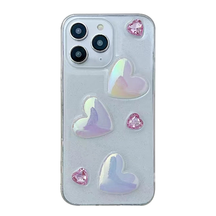 For iPhone XR Love Epoxy TPU Phone Case(Pink) - free shipping - PMC TechLife - Order now!