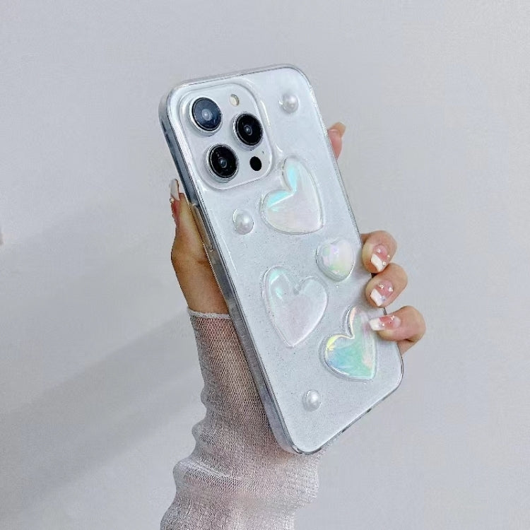 For iPhone 14 Love Epoxy TPU Phone Case(Transparent) - free shipping - PMC TechLife - Order now!
