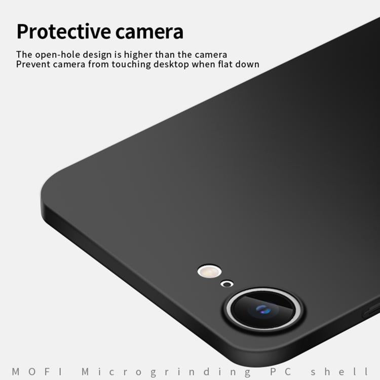 For iPhone SE 2024 MOFI Frosted PC Ultra-thin Hard Phone Case(Blue) - free shipping - PMC TechLife - Order now!