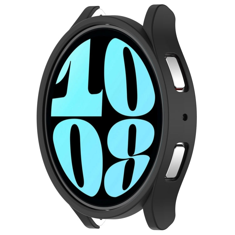For Samsung Galaxy Watch 6 40mm Half Coverage Hollow PC Watch Protective Case(Black) - free shipping - PMC TechLife - Order now!