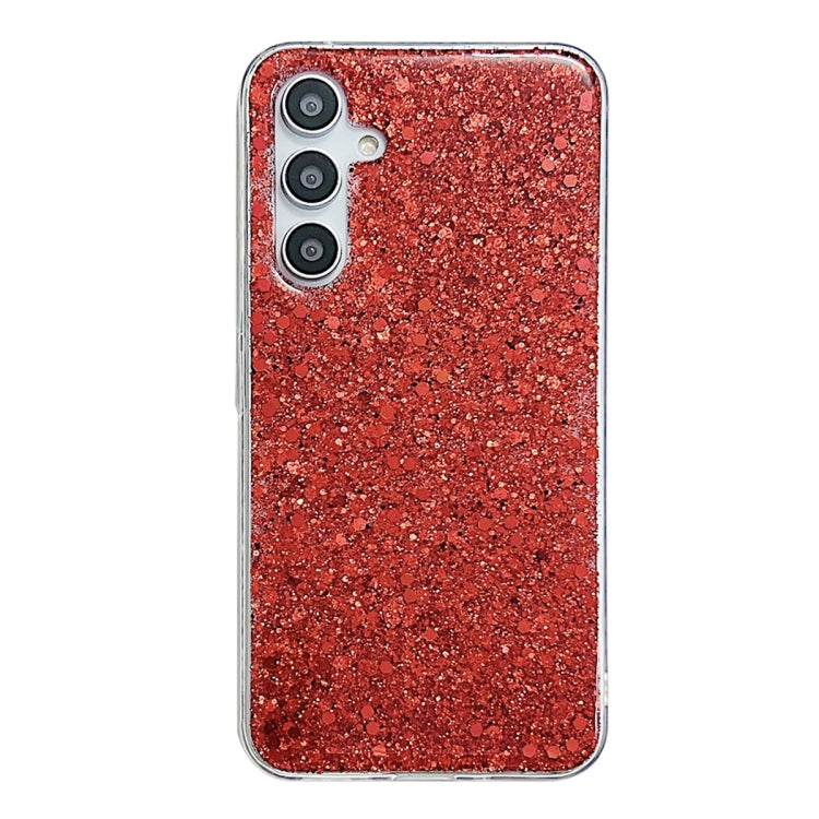 For Samsung Galaxy S24 5G Glitter Sequins Epoxy TPU Phone Case(Red) - free shipping - PMC TechLife - Order now!