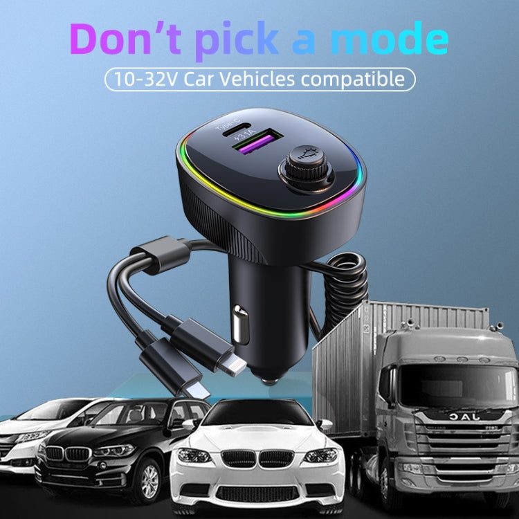 K11 Portable USB + Type-C PD Car Charger Phone Tablet Fast Charging Adapter - Car Charger by PMC TechLife | Online Shopping South Africa | PMC TechLife | Buy Now Pay Later Mobicred