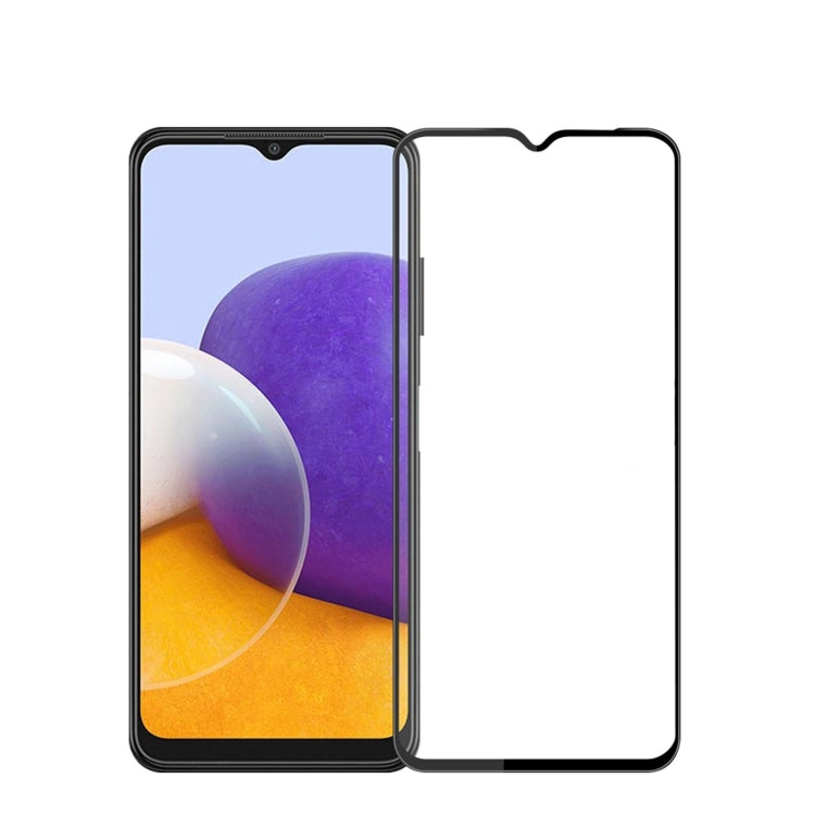 For Samsung Galaxy A25 MOFI 9H 3D Explosion-proof Curved Tempered Glass Film(Black) - Galaxy Tempered Glass by MOFI | Online Shopping South Africa | PMC Jewellery