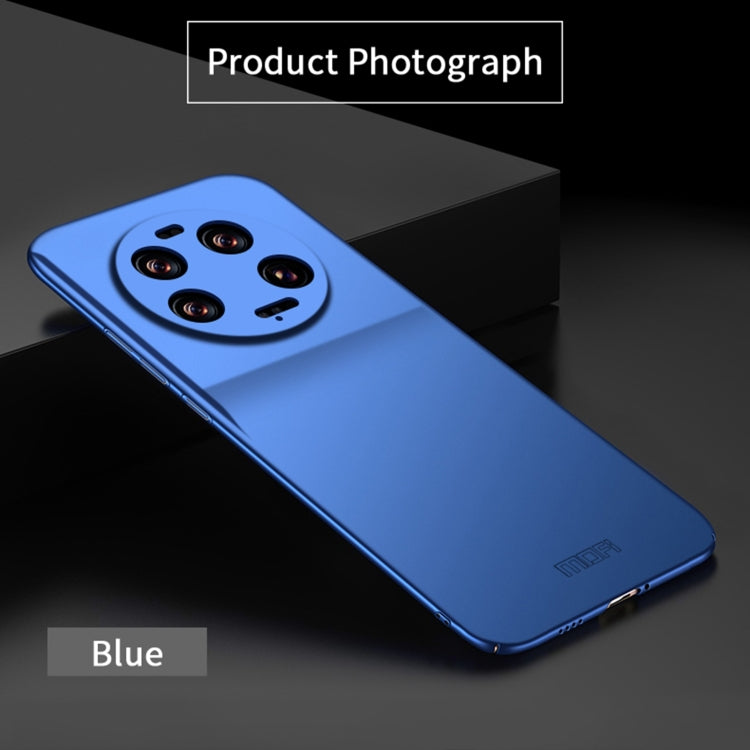 For Xiaomi 13 Ultra MOFI Micro-Frosted PC Ultra-thin Hard Phone Case(Blue) - free shipping - PMC TechLife - Order now!
