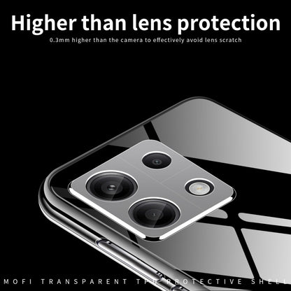 For Xiaomi Redmi Note 13 Pro 4G MOFI Ming Series Ultra-thin TPU Phone Case(Transparent) - Note 13 Pro Cases by MOFI | Online Shopping South Africa | PMC Jewellery