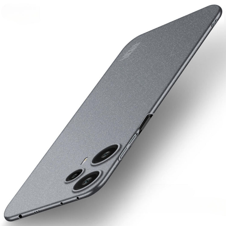 For Xiaomi Redmi Note 12 Turbo /Poco F5 5G MOFI Fandun Series Frosted PC Ultra-thin All-inclusive Phone Case(Gray) - Xiaomi Cases by MOFI | Online Shopping South Africa | PMC TechLife
