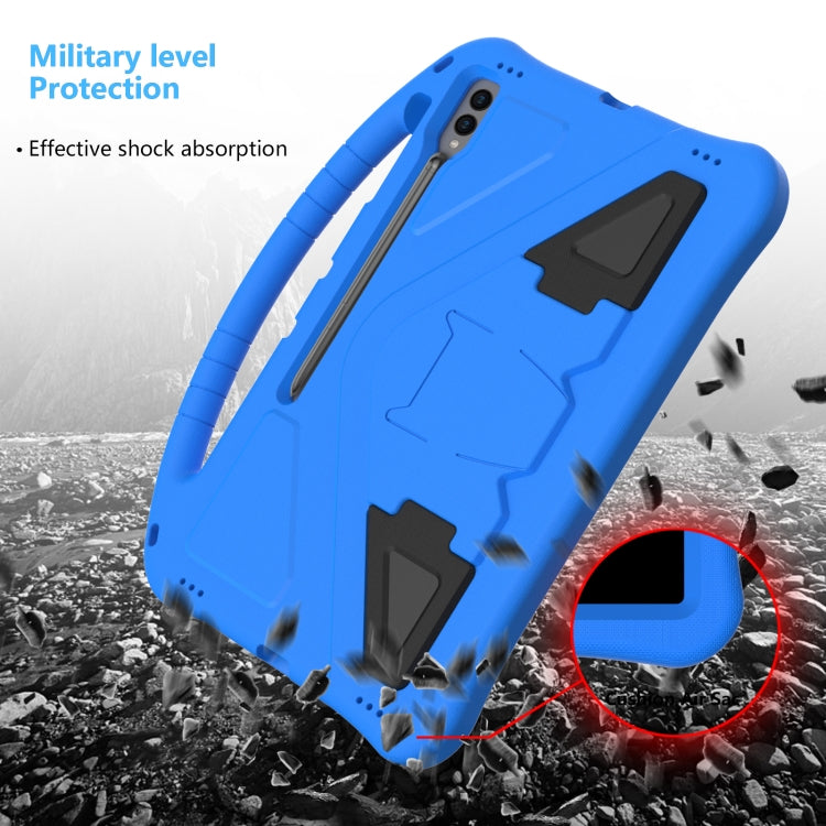 For Samsung Galaxy Tab S9 Ultra EVA Shockproof Tablet Case with Holder(Blue) - Galaxy Tab S9 Ultra Cases by PMC Jewellery | Online Shopping South Africa | PMC Jewellery | Buy Now Pay Later Mobicred