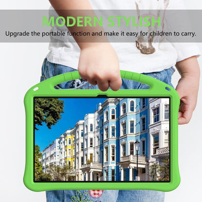 For Samsung Galaxy Tab S10 Ultra 14.6 EVA Shockproof Tablet Case with Holder(Green) - Tab S10 Ultra Cases by PMC Jewellery | Online Shopping South Africa | PMC Jewellery | Buy Now Pay Later Mobicred