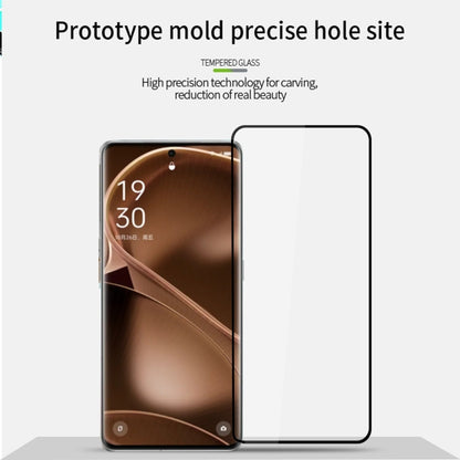 For Xiaomi Poco X6 MOFI 9H 2.5D Full Screen Tempered Glass Film(Black) -  by MOFI | Online Shopping South Africa | PMC Jewellery