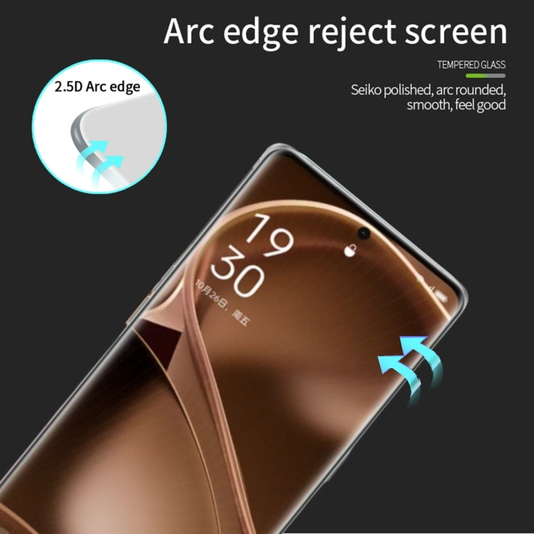 For Xiaomi Poco X6 MOFI 9H 2.5D Full Screen Tempered Glass Film(Black) -  by MOFI | Online Shopping South Africa | PMC Jewellery