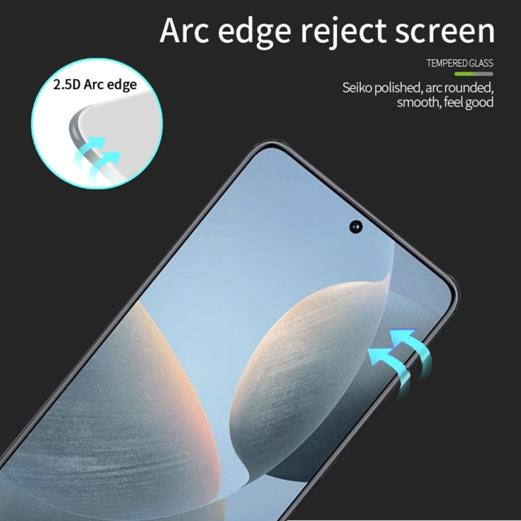 For Xiaomi Redmi K70E MOFI 9H 2.5D Full Screen Tempered Glass Film(Black) - K70 Tempered Glass by MOFI | Online Shopping South Africa | PMC TechLife