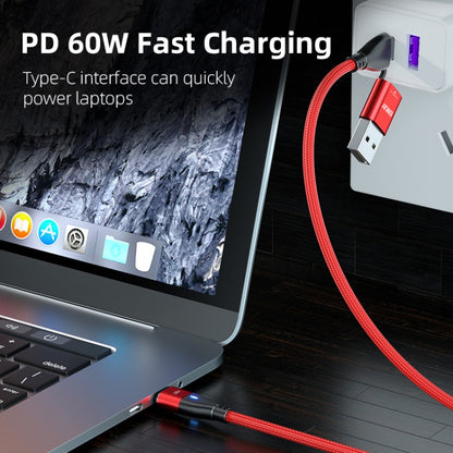 ENKAY 6-in-1 PD60W USB-A / Type-C to Type-C / 8 Pin / Micro USB Magnetic Fast Charging Cable, Cable Length:2m(Black) - Charging Cable & Head by ENKAY | Online Shopping South Africa | PMC Jewellery | Buy Now Pay Later Mobicred