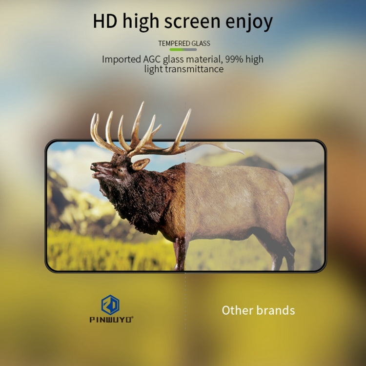 For Google Pixel 9 PINWUYO 9H 3D Full Screen Explosion-proof Tempered Glass Film(Black) - Google Tempered Glass by PINWUYO | Online Shopping South Africa | PMC TechLife | Buy Now Pay Later Mobicred